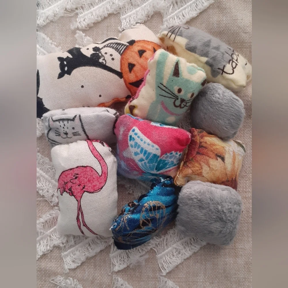 Handmade Catnip Filled Toys